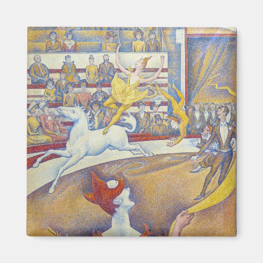 Georges Seurat - Het Circus Magneet (Voorkant)