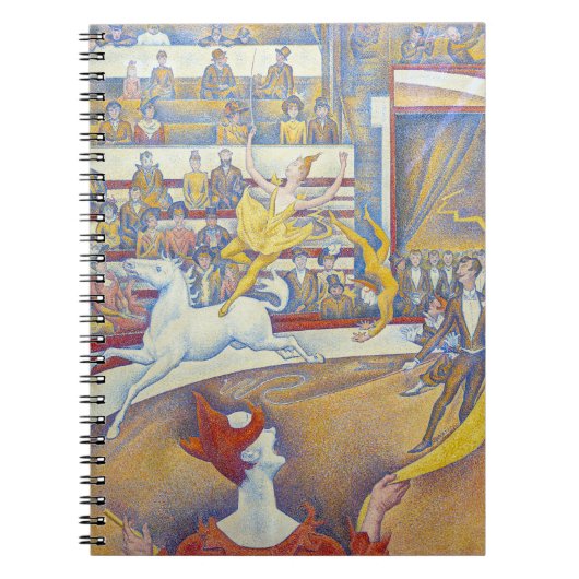 Georges Seurat - Het Circus Notitieboek (Voorkant)