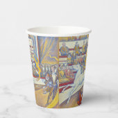 Georges Seurat - Het Circus Papieren Bekers (Links)