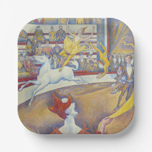 Georges Seurat - Het Circus Papieren Bordje