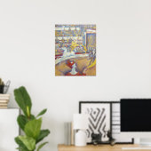 Georges Seurat - Het Circus Poster (Thuiskantoor)