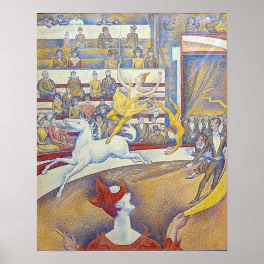 Georges Seurat - Het Circus Poster (Voorkant)