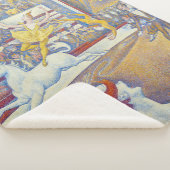 Georges Seurat - Het Circus Sherpa Deken (3/4)