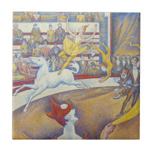 Georges Seurat - Het Circus Tegeltje