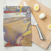 Georges Seurat - Het Circus Theedoek (Quarter Fold)