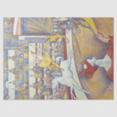 Georges Seurat - Het Circus Tissuepapier (Voorkant)