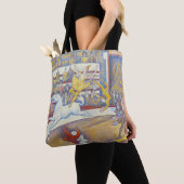 Georges Seurat - Het Circus Tote Bag (Dichtbij)