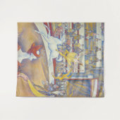 Georges Seurat - Het Circus Wandkleed (Voorkant (horizontaal))