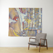 Georges Seurat - Het Circus Wandkleed (In Situ (horizontaal))