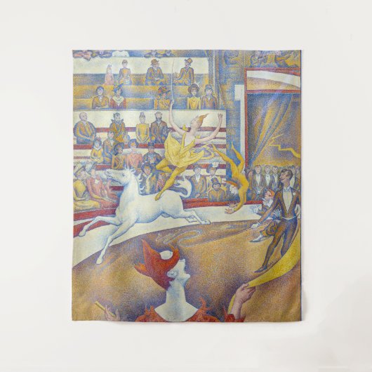Georges Seurat - Het Circus Wandkleed (Voorkant)