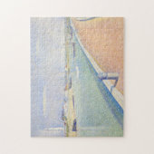 Georges Seurat - Het Gravelinekanaal Legpuzzel (Verticaal)