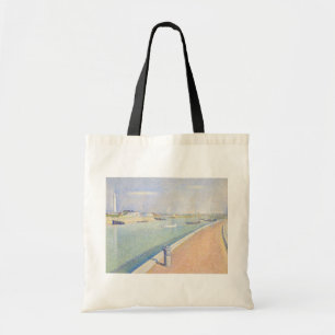 Georges Seurat - Het Gravelinekanaal Tote Bag