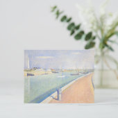 Georges Seurat - Het Kanaal van Gravelines Briefkaart (Staand voorkant)