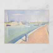 Georges Seurat - Het Kanaal van Gravelines Briefkaart (Voorkant)