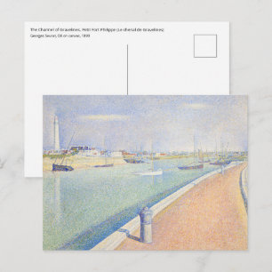 Georges Seurat - Het Kanaal van Gravelines Briefkaart
