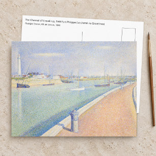 Georges Seurat - Het Kanaal van Gravelines Briefkaart