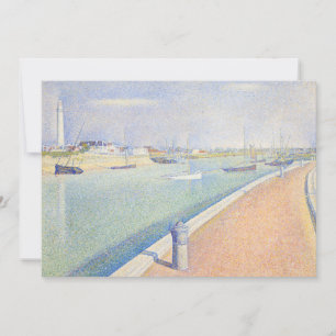 Georges Seurat - Het Kanaal van Gravelines Kaart