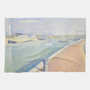 Georges Seurat - Het Kanaal van Gravelines Theedoek