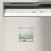 Georges Seurat - Ingang van de haven van Honfleur Magneet (Insitu (Vaatwasser))