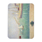 Georges Seurat - Ingang van de haven van Honfleur Magneet (Verticaal)