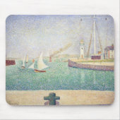 Georges Seurat - Ingang van de haven van Honfleur Muismat (Voorkant)