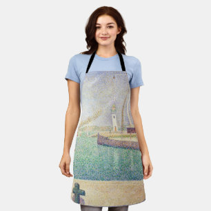 Georges Seurat - Ingang van de haven van Honfleur Schort