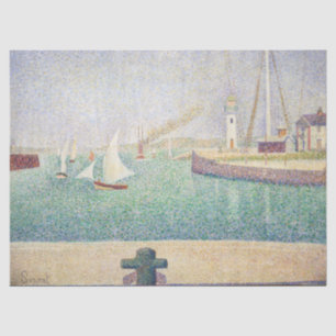 Georges Seurat - Ingang van de haven van Honfleur Tissuepapier