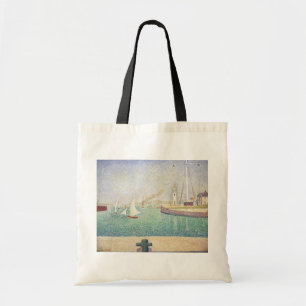 Georges Seurat - Ingang van de haven van Honfleur Tote Bag