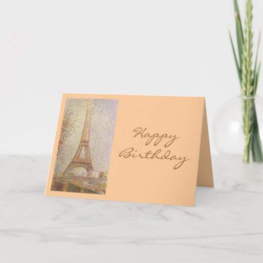 Georges Seurat Kaart (Voorkant)