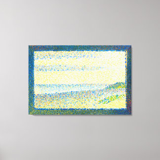 Georges Seurat kunstschilderij Canvas Afdruk