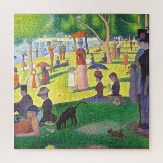 Georges Seurat La Grande Jatte Fine Art Painting Legpuzzel (Verticaal)