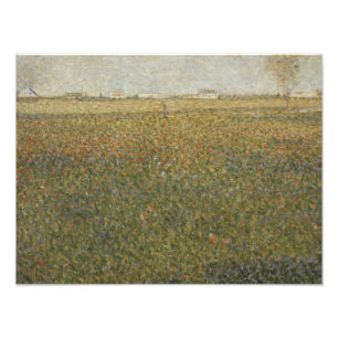 Georges Seurat - La Luzerne, Saint-Denis Foto Afdruk