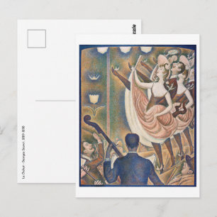 Georges Seurat - Le Chahut Briefkaart