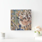 Georges Seurat - Le Chahut Vierkante Klok (Huis)