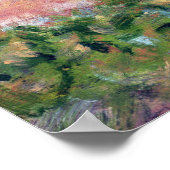 Georges Seurat Man met een Hoe Poster (Hoek)