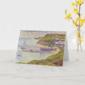 Georges Seurat - Port-en-Bessin at High Tide Kaart (Gele Bloem)