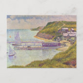 Georges Seurat - Port-en-Bessin bij hoog tij Briefkaart (Voorkant)