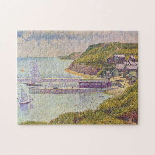 Georges Seurat - Port-en-Bessin - High-Tide Legpuzzel (Horizontaal)