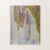 Georges Seurat - Port-en-Bessin - High-Tide Legpuzzel (Verticaal)