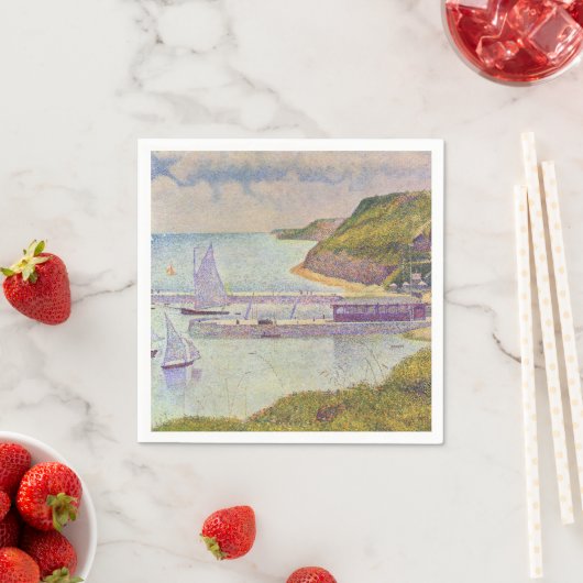 Georges Seurat - Port-en-Bessin - High-Tide Servet (Insitu)