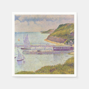 Georges Seurat - Port-en-Bessin - High-Tide Servet