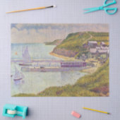 Georges Seurat - Port-en-Bessin - High-Tide Tissuepapier (Craft)