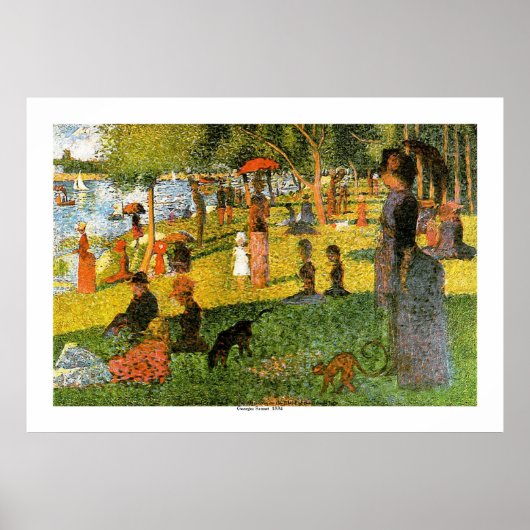 Georges Seurat Poster (Voorkant)