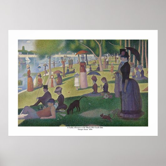 Georges Seurat Poster (Voorkant)
