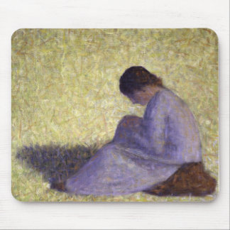 Georges Seurat - Seated Woman Muismat