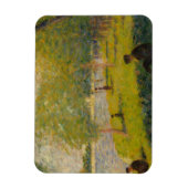 Georges Seurat - Studie naar een zondag in La Gran Magneet (Verticaal)