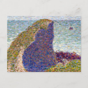 Georges Seurat Study for Le Bec du Hoc, Grandcamp Briefkaart
