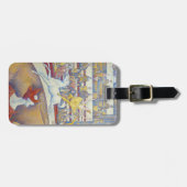Georges Seurat - The Circus Bagagelabel (Voorkant horizontaal)
