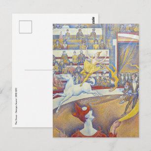 Georges Seurat - The Circus Briefkaart