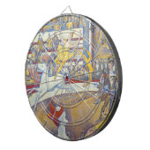 Georges Seurat - The Circus Dartbord (Voorkant Rechts)